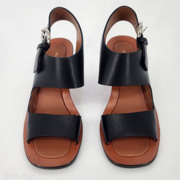 Céline by Phoebe Philo Silver Heel Leather Sandals 38.5 – Made in Italy - Picture 4 of 16